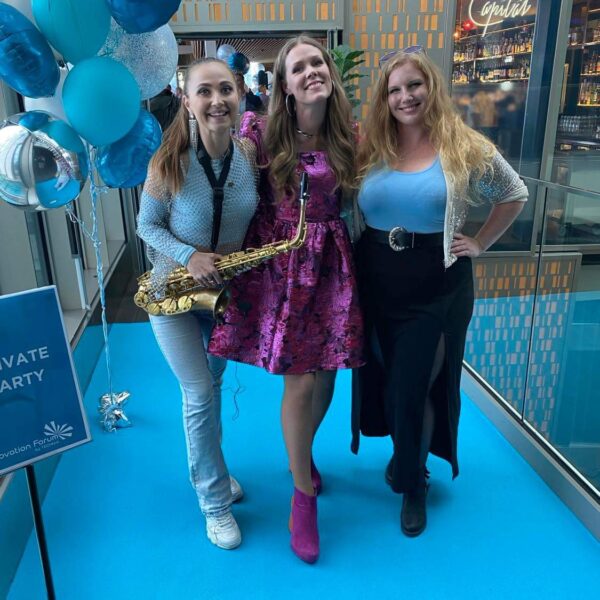 chic Happens livemusik med saxofon